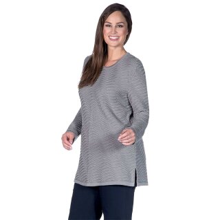 Pullover Struktur, Knopfleiste hinten Karin Glasmacher